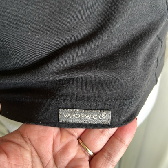 The North Face | Womens Black Short Sleeve Vapor Wicking Logo Tshirt - Size L - Picture 5 of 7